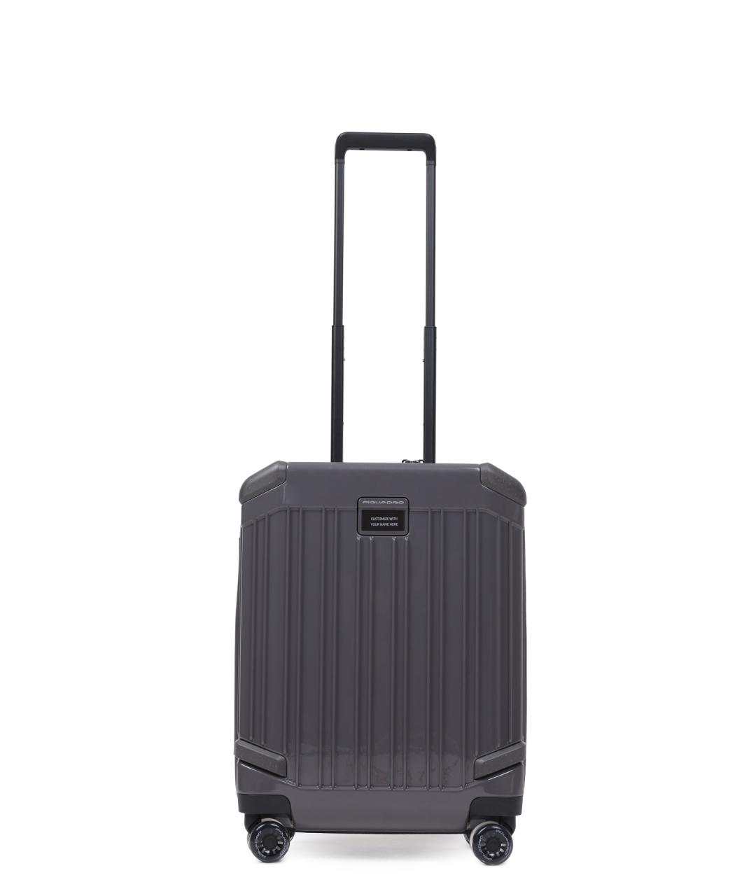 PIQUADRO Серый чемодан, фото 1