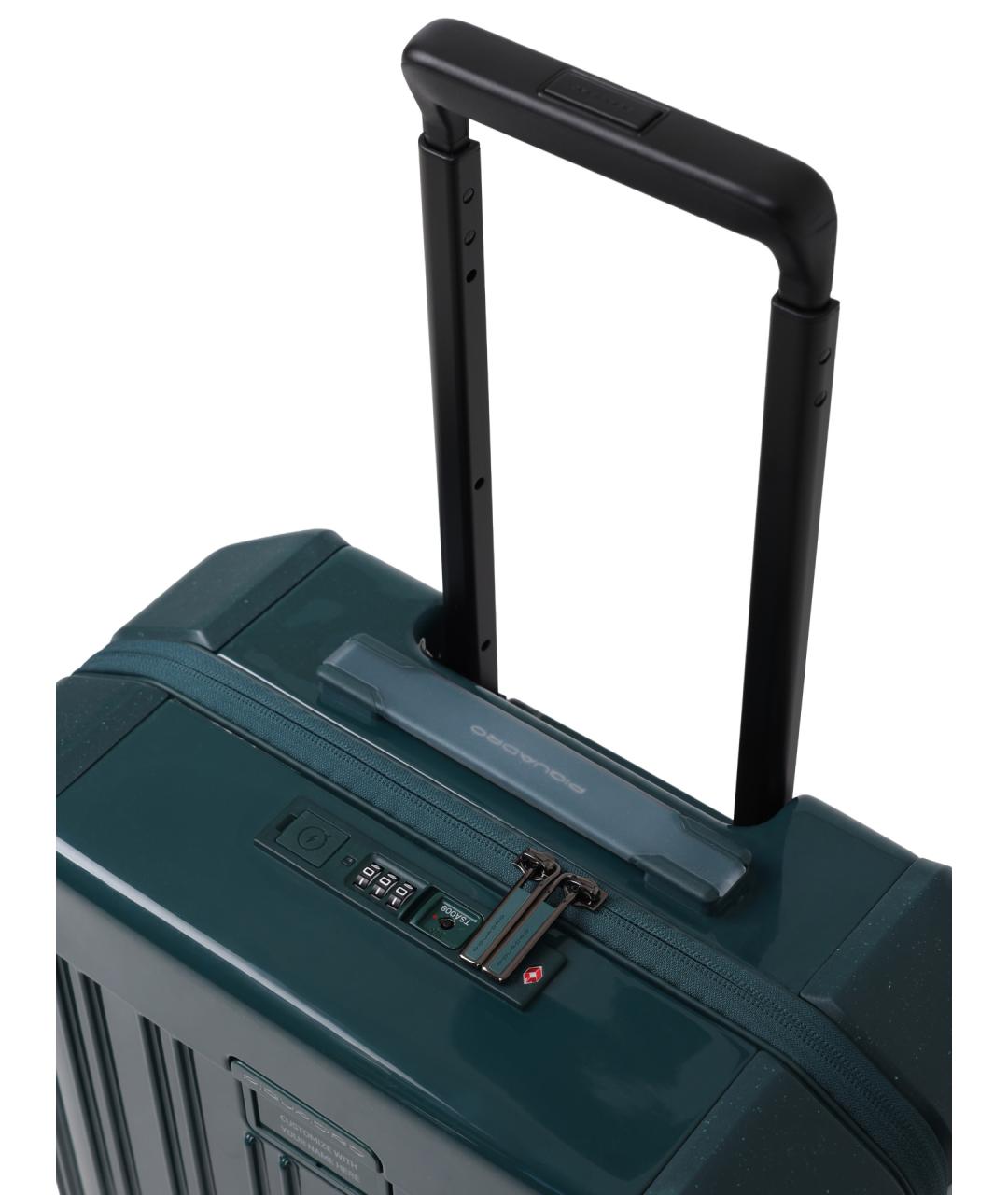 PIQUADRO Зеленый чемодан, фото 3