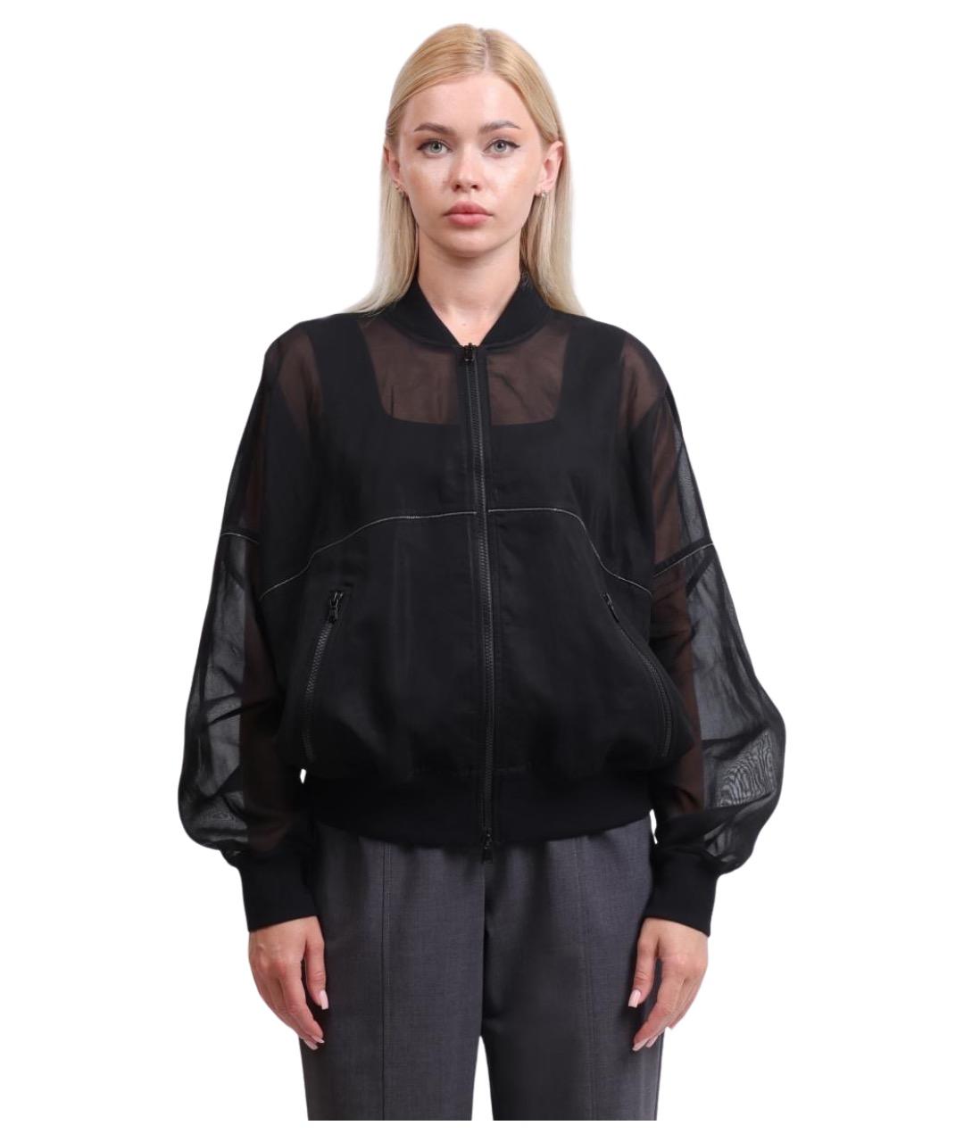 BRUNELLO CUCINELLI Черная хлопковая куртка, фото 1