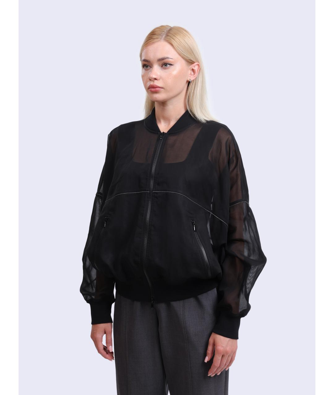 BRUNELLO CUCINELLI Черная хлопковая куртка, фото 3