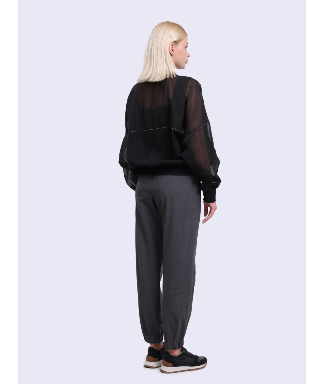 BRUNELLO CUCINELLI Черная хлопковая куртка, фото 5