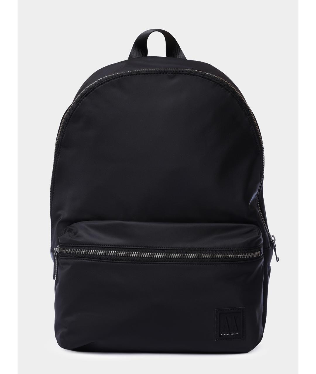 ARMANI EXCHANGE Черный синтетический рюкзак, фото 5