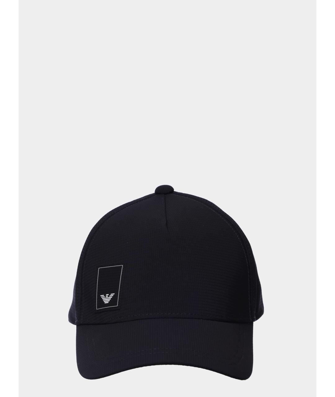 EMPORIO ARMANI Темно-синяя кепка/бейсболка, фото 3