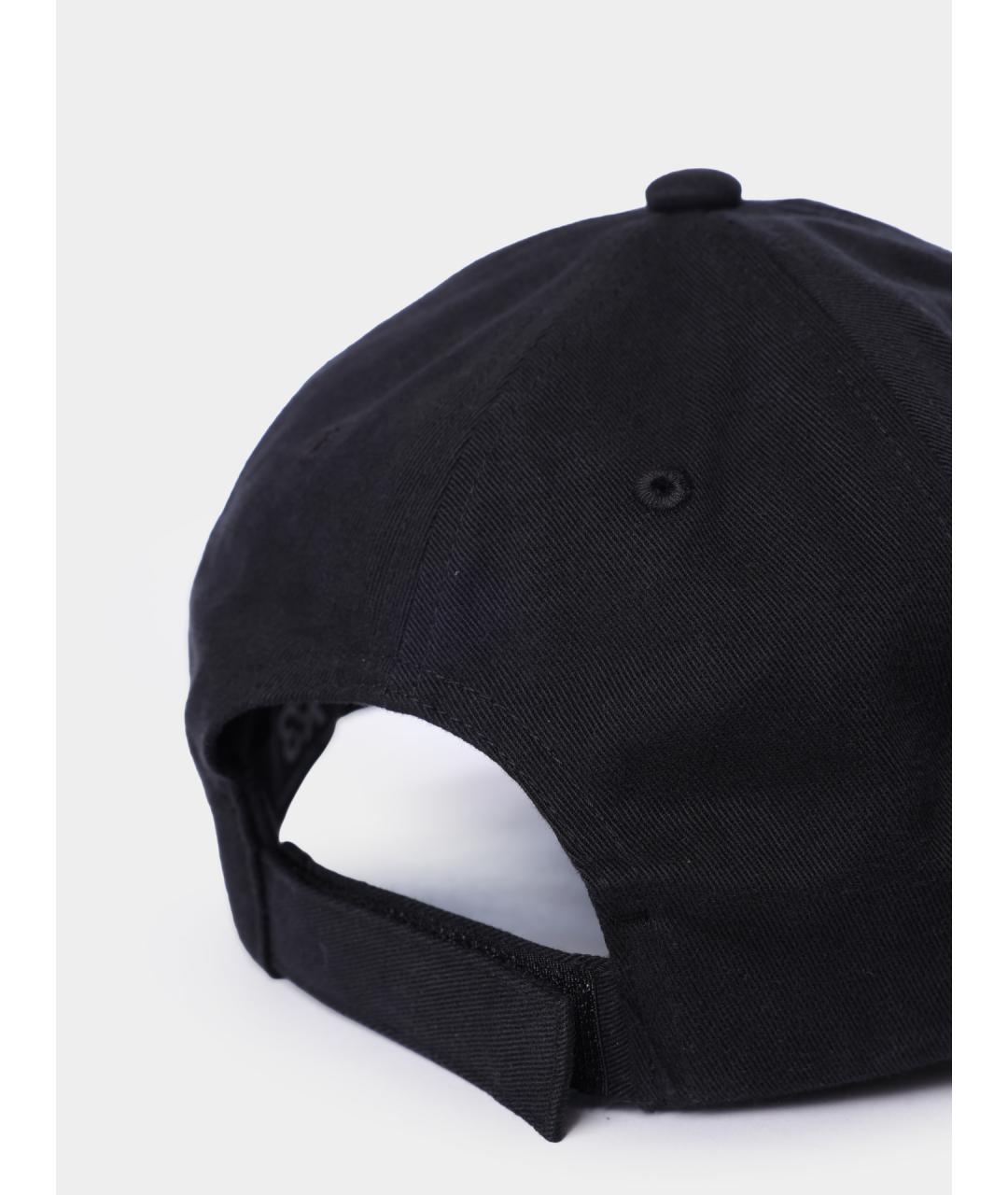 Y-3 Черная хлопковая кепка, фото 4