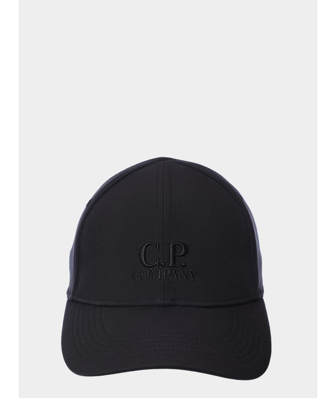 CP COMPANY Черная синтетическая кепка/бейсболка, фото 3