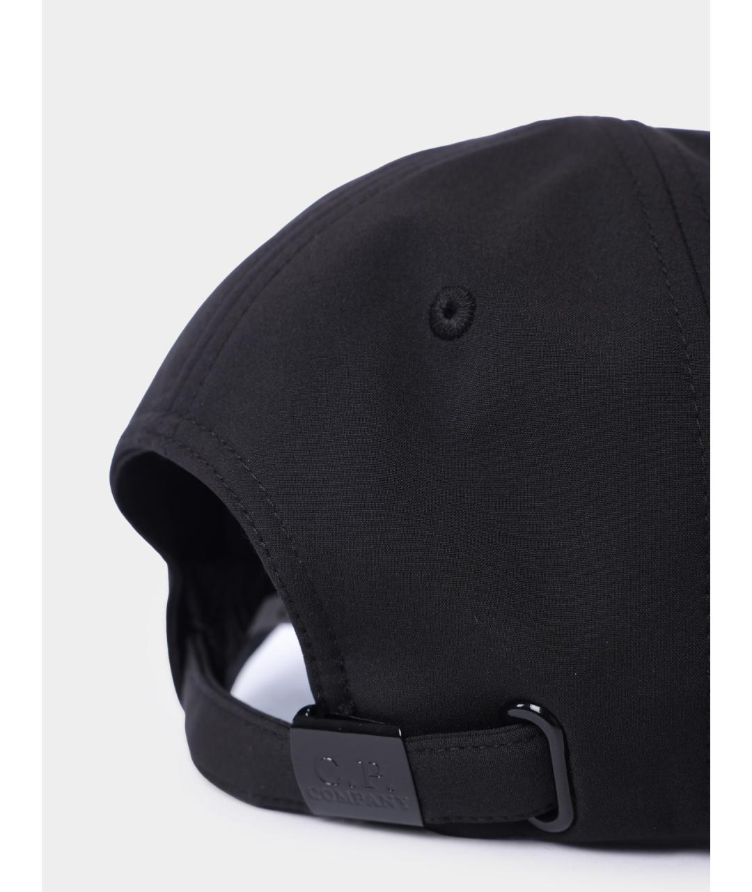CP COMPANY Черная синтетическая кепка/бейсболка, фото 4