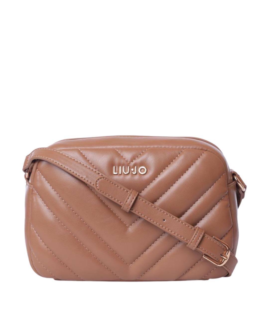 LIU JO Коричневая сумка через плечо, фото 1