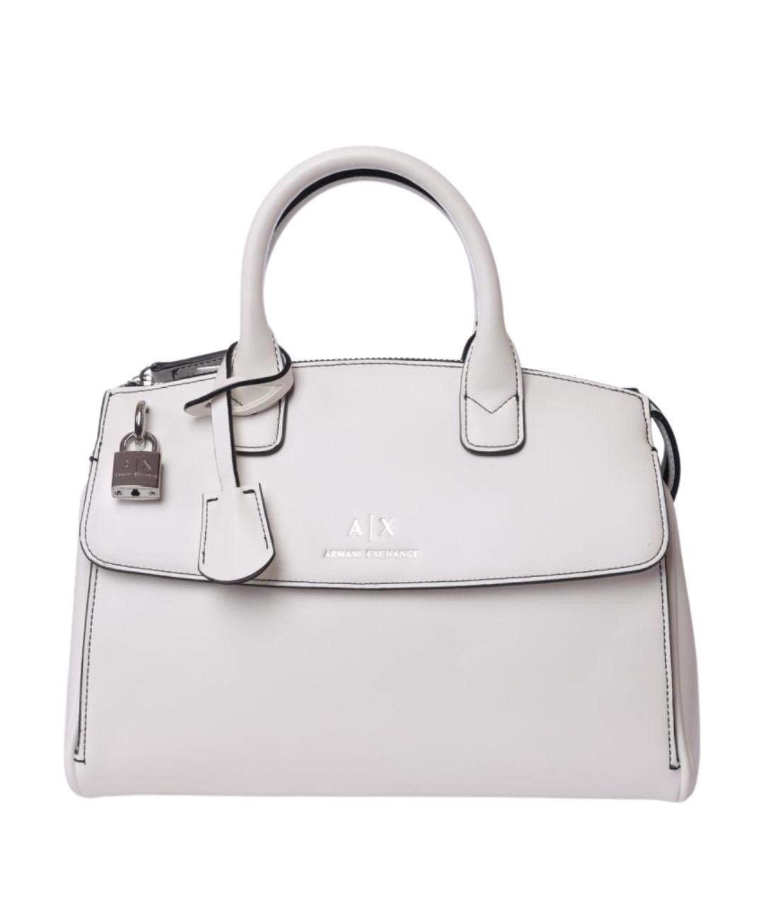 ARMANI EXCHANGE Белая сумка тоут, фото 1