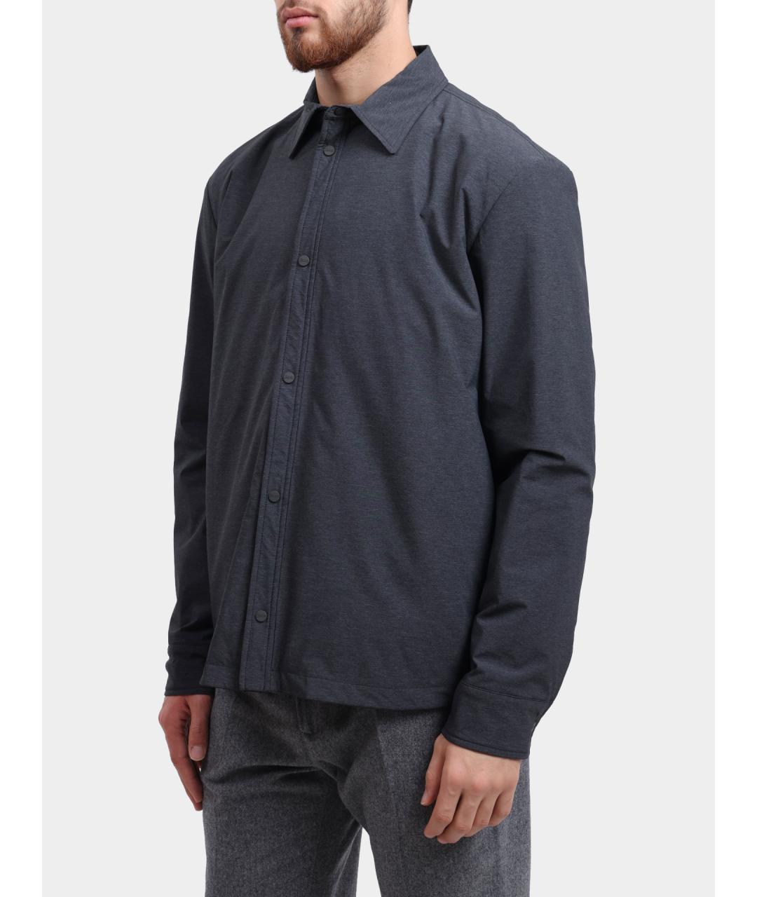 HERNO Антрацитовая полиамидовая куртка, фото 3