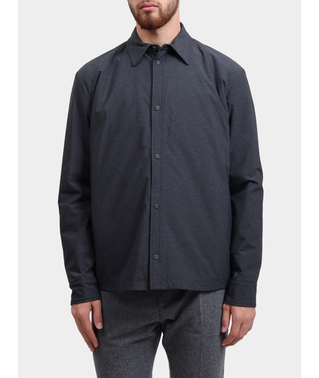 HERNO Антрацитовая полиамидовая куртка, фото 5