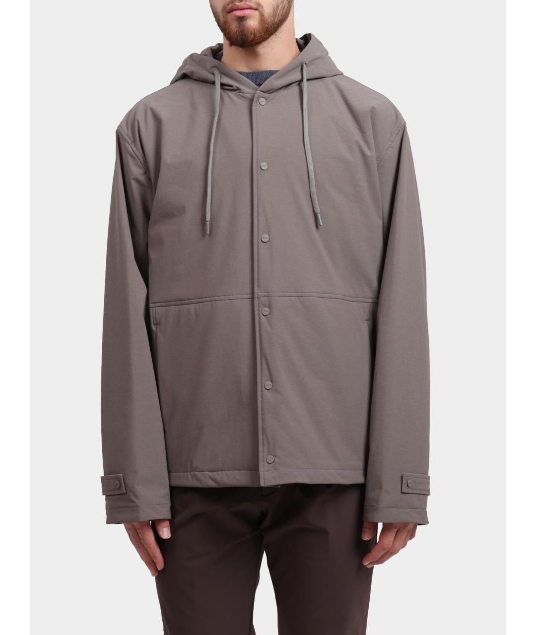 HERNO Бежевая полиамидовая куртка, фото 5