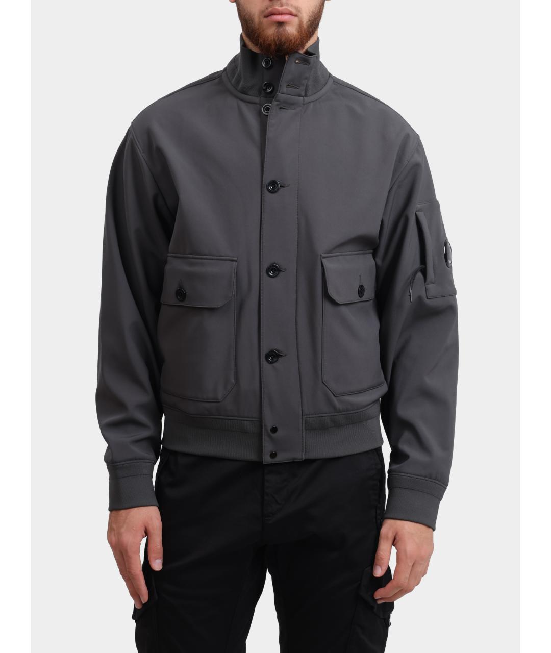 CP COMPANY Серая полиамидовая куртка, фото 6