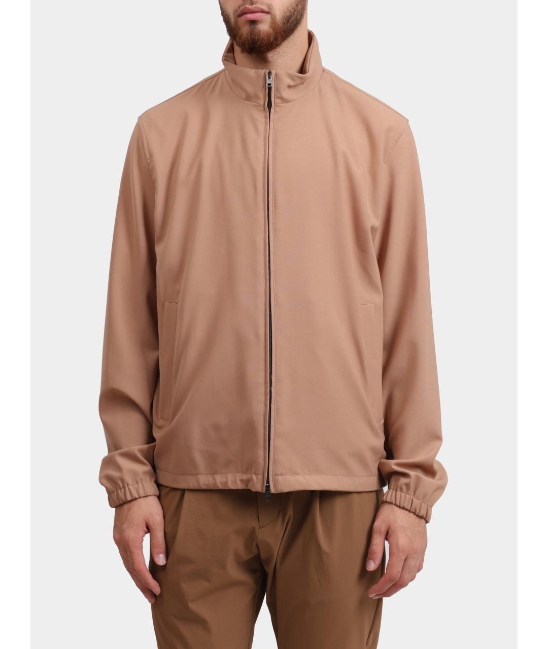 HERNO Бежевая полиамидовая куртка, фото 6