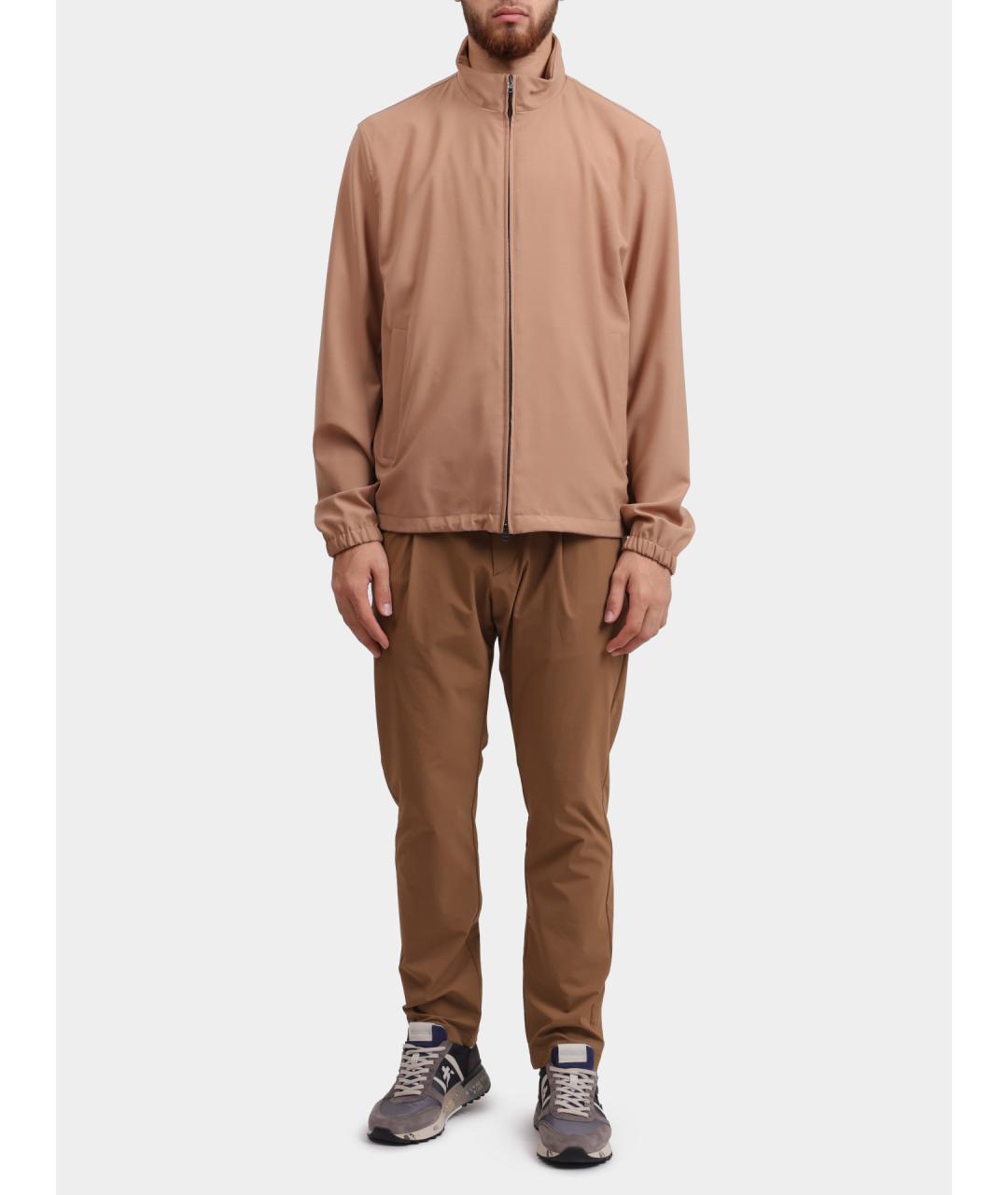 HERNO Бежевая полиамидовая куртка, фото 2