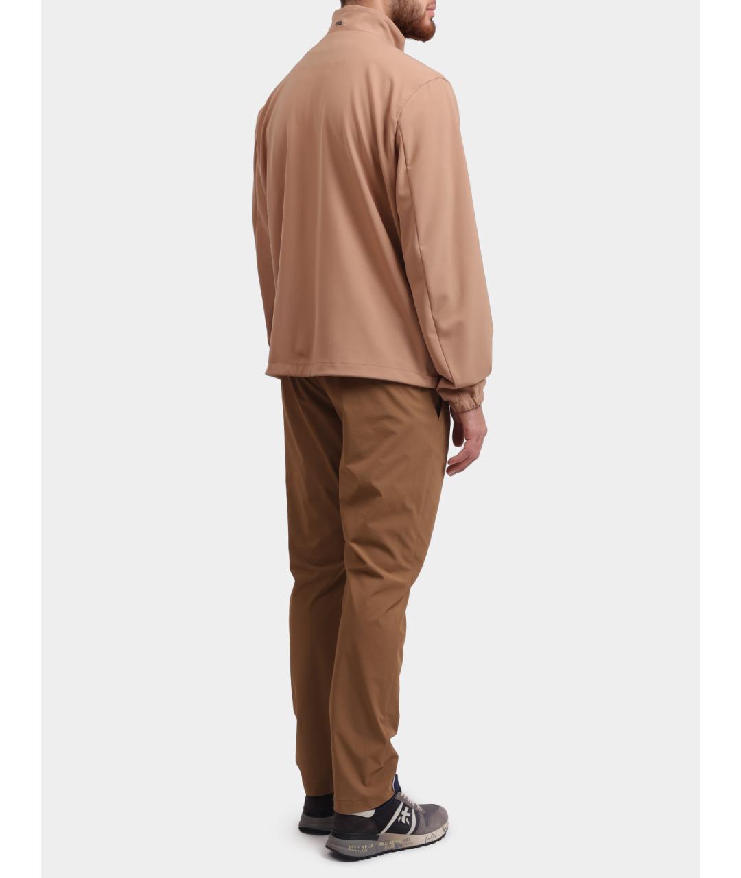 HERNO Бежевая полиамидовая куртка, фото 5