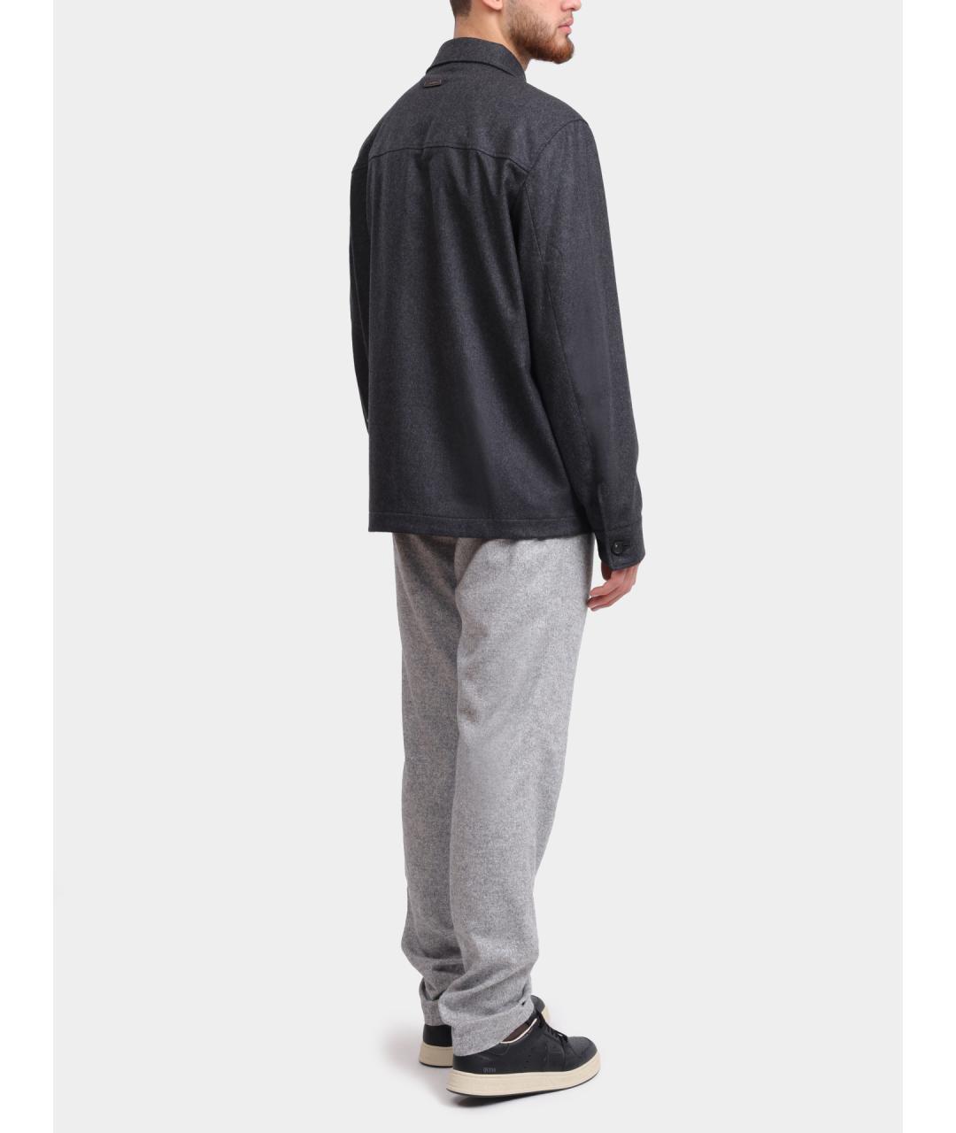 PESERICO Серая куртка, фото 5