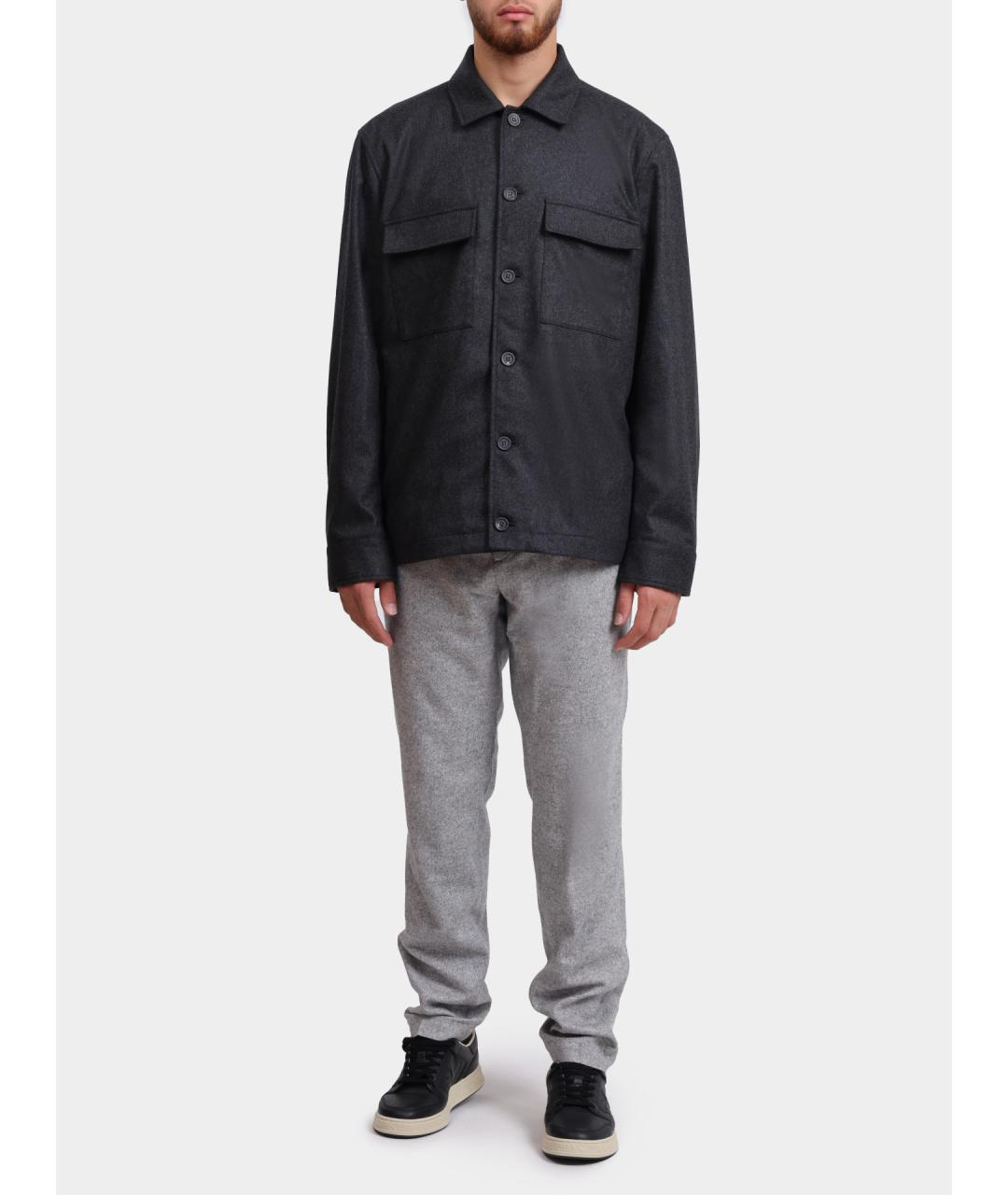 PESERICO Серая куртка, фото 2