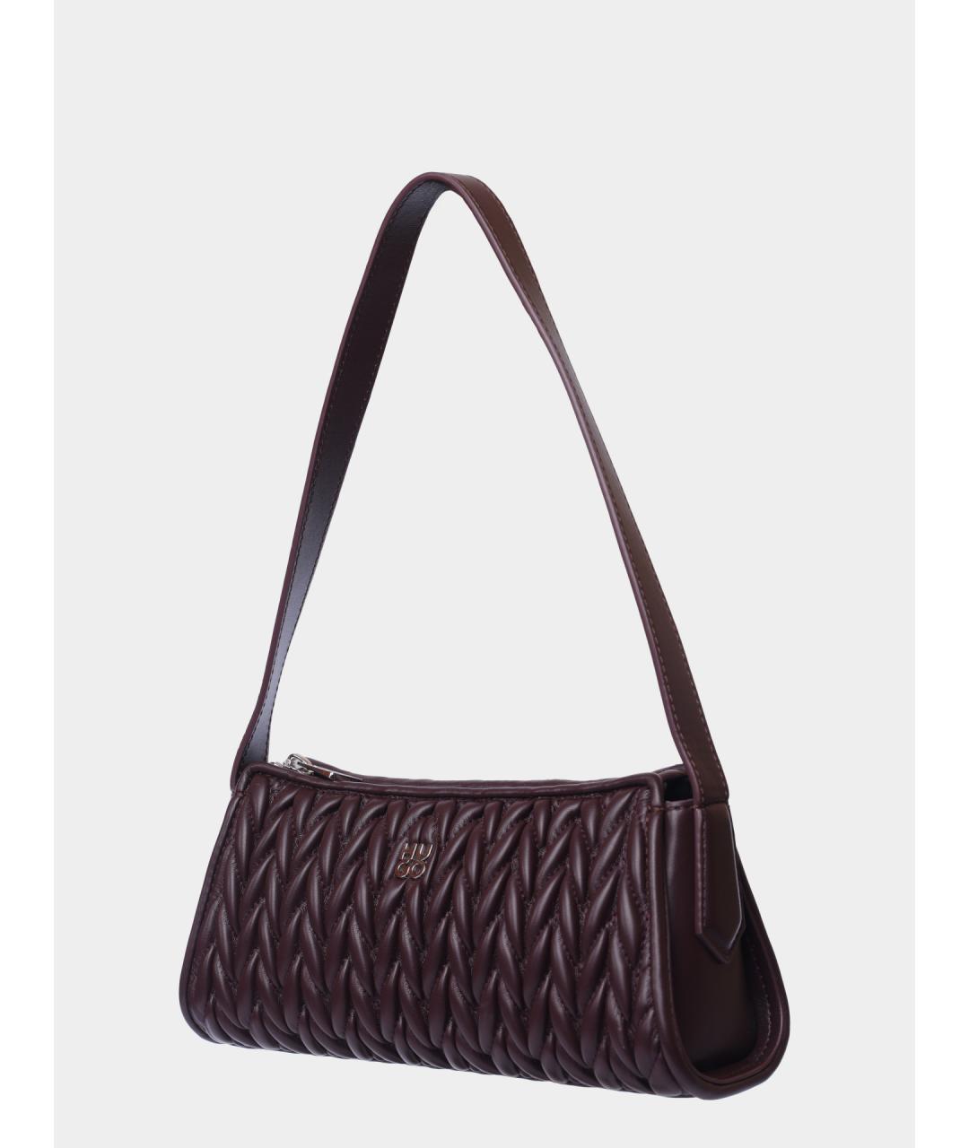 HUGO Бордовая сумка через плечо из искусственной кожи, фото 2