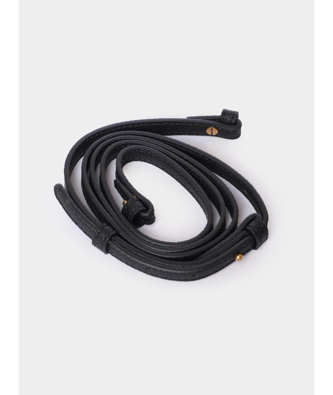 PINKO Черная кожаная сумка через плечо, фото 6