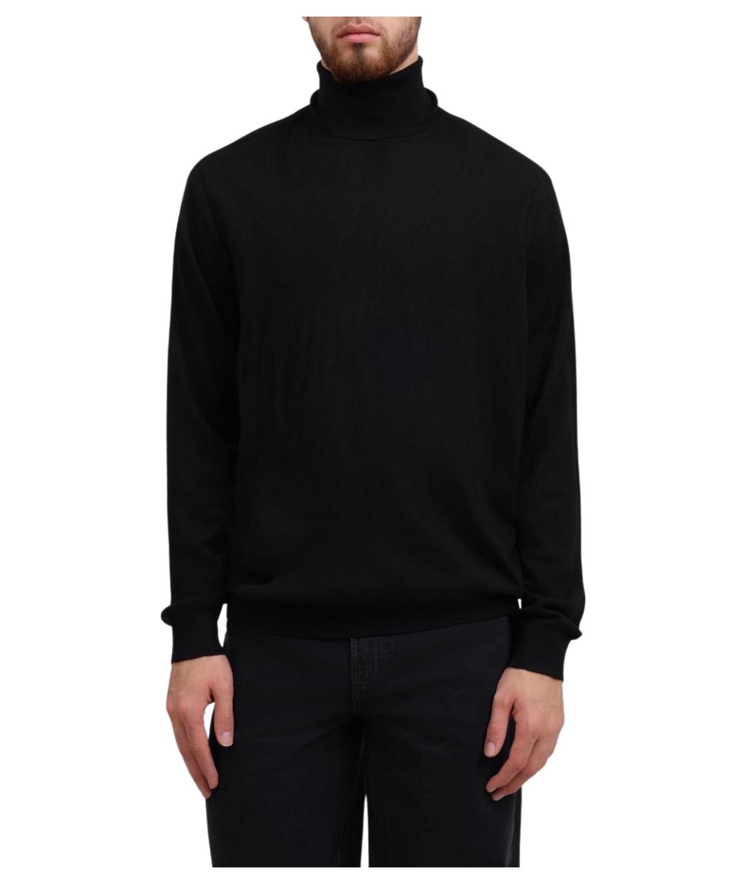 ARMANI EXCHANGE Черная водолазка, фото 1