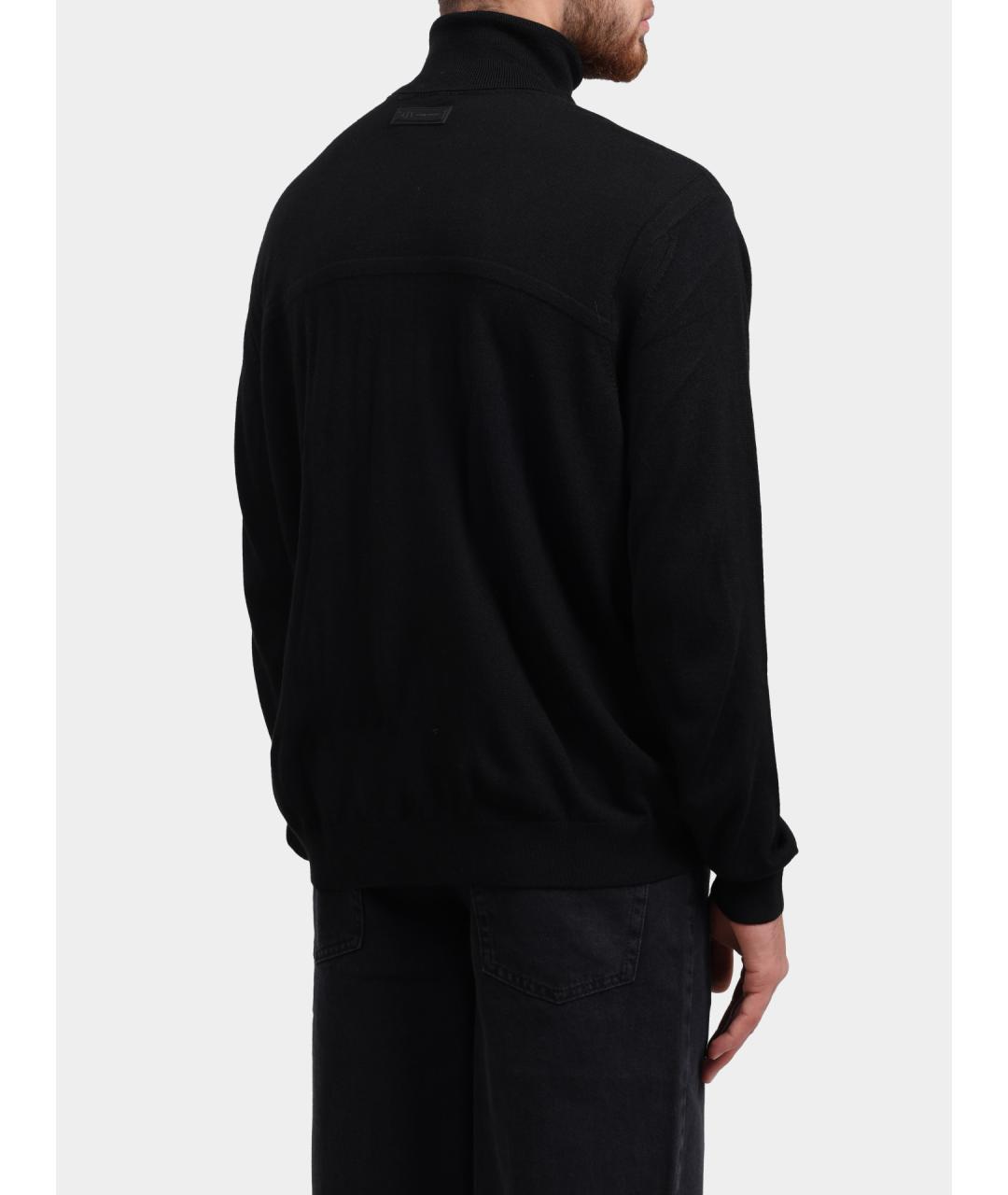 ARMANI EXCHANGE Черная водолазка, фото 4