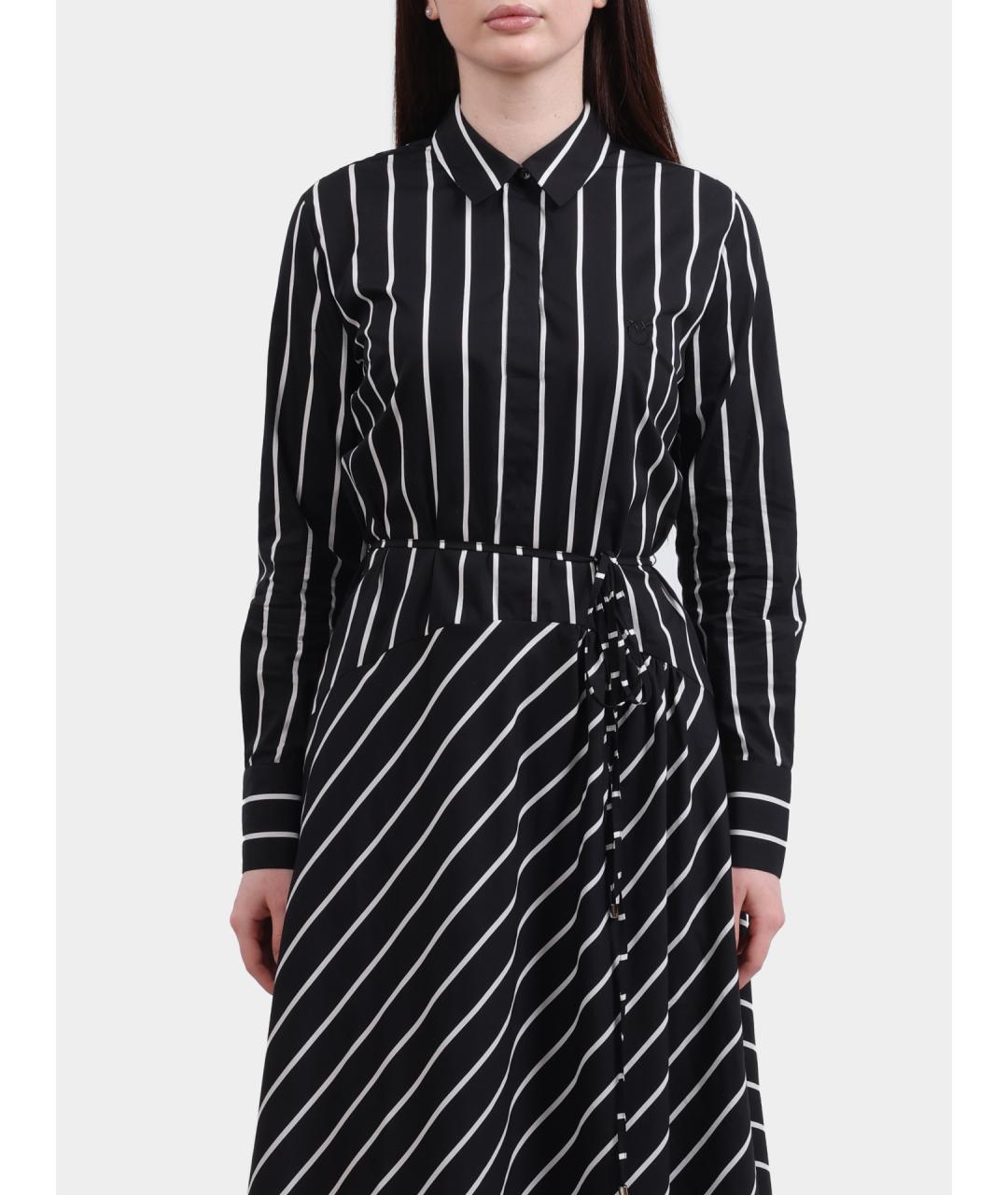 PINKO Мульти хлопковое платье, фото 3