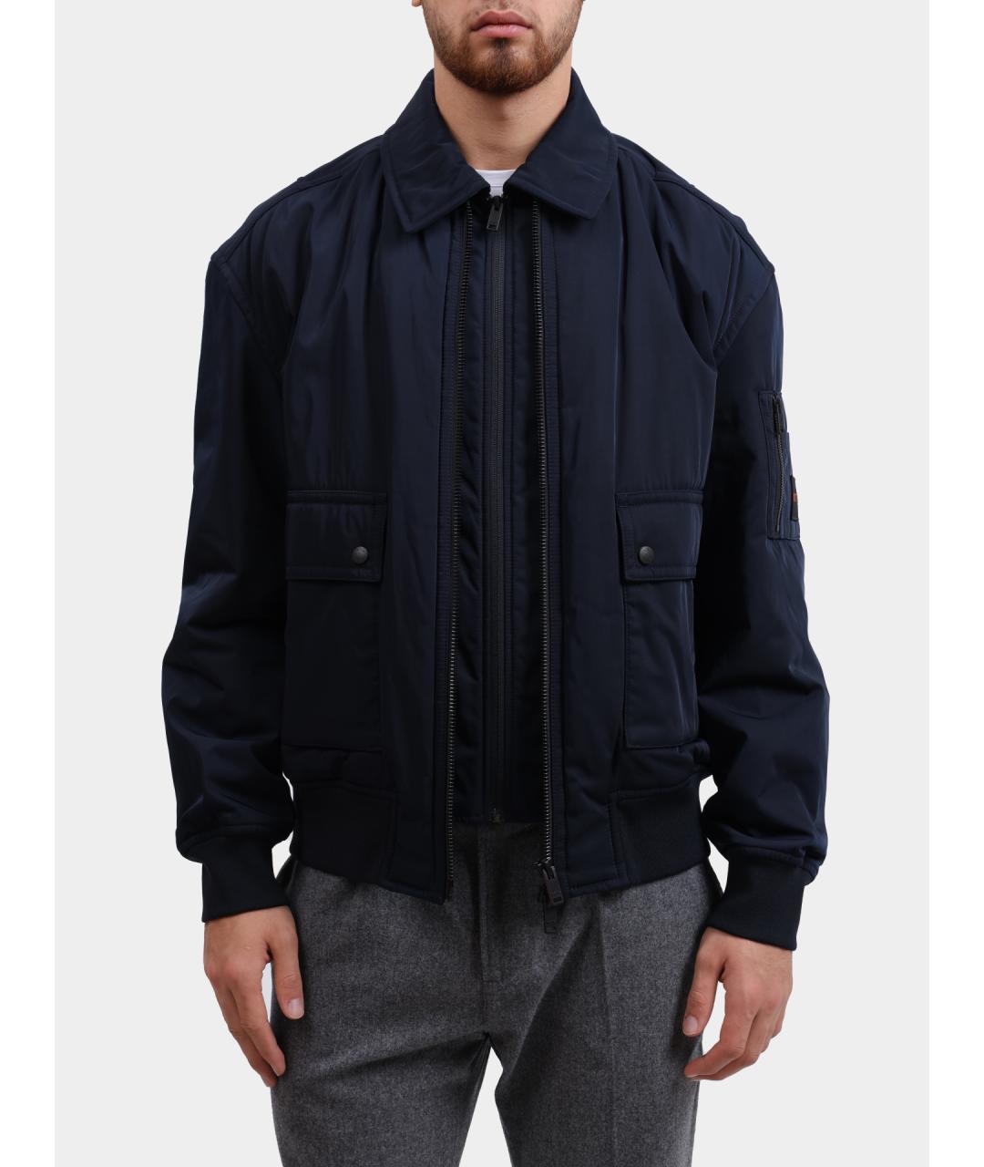 HUGO BOSS Темно-синяя куртка, фото 3