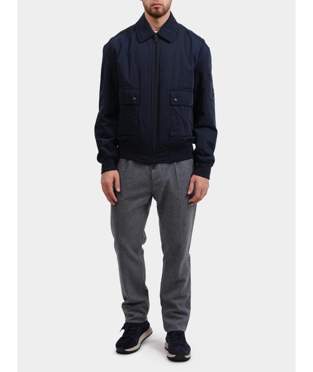 HUGO BOSS Темно-синяя куртка, фото 2