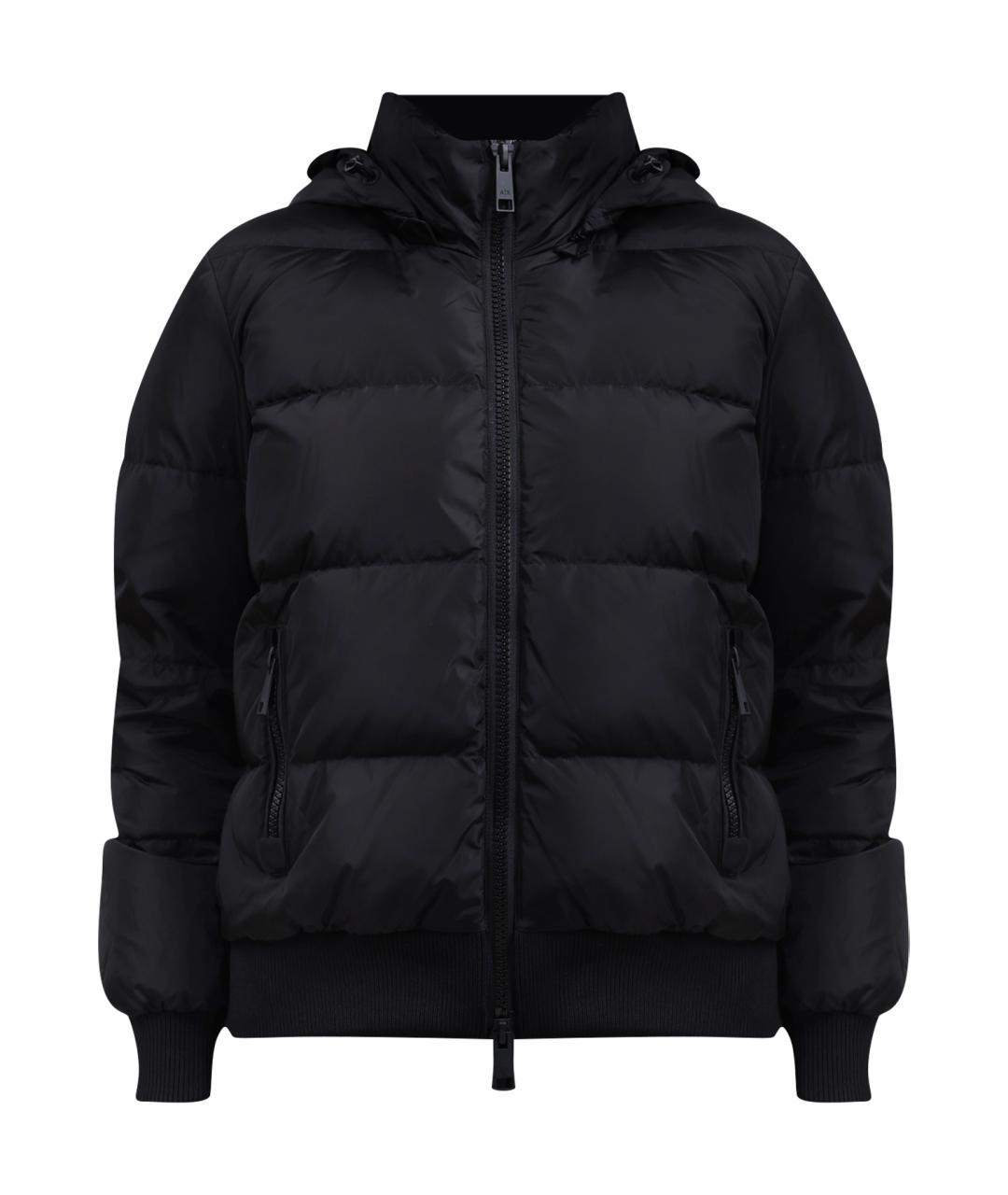 ARMANI EXCHANGE Черный пуховик, фото 1