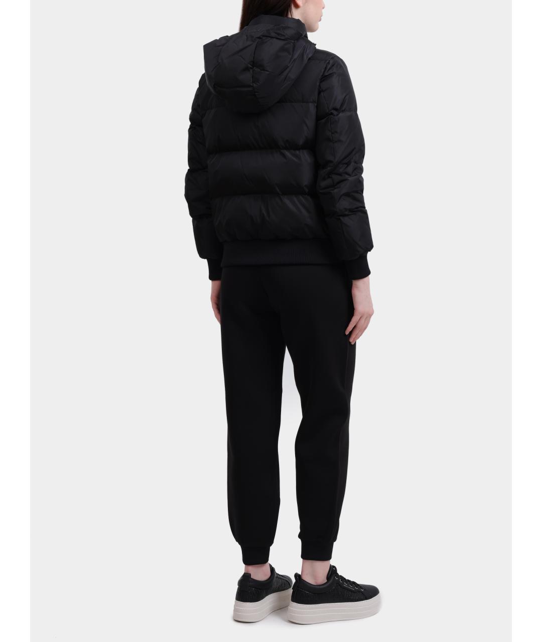 ARMANI EXCHANGE Черный пуховик, фото 3