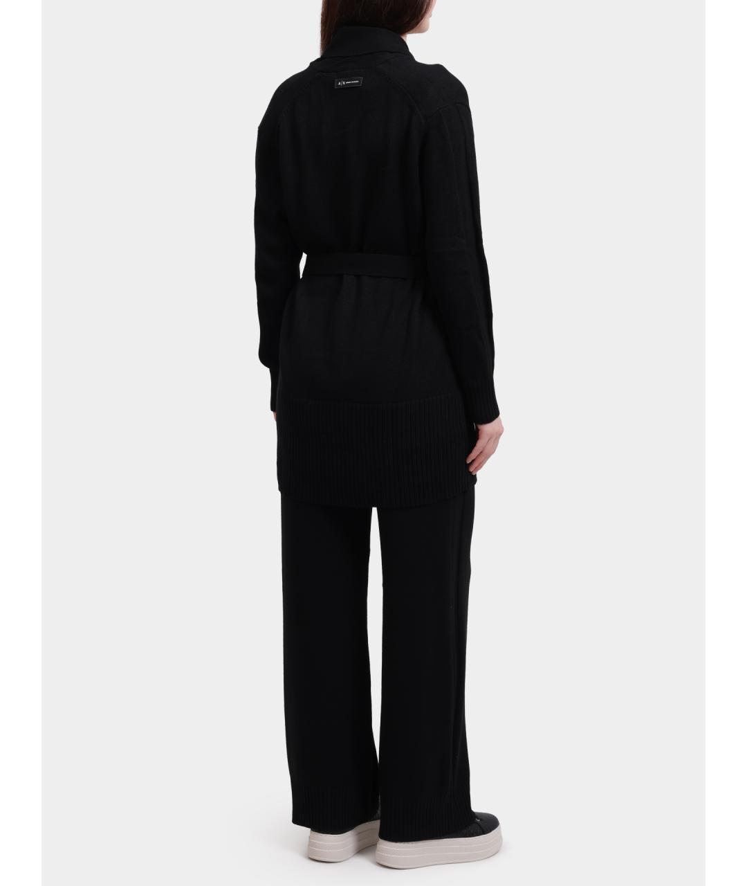 ARMANI EXCHANGE Черный кардиган, фото 4