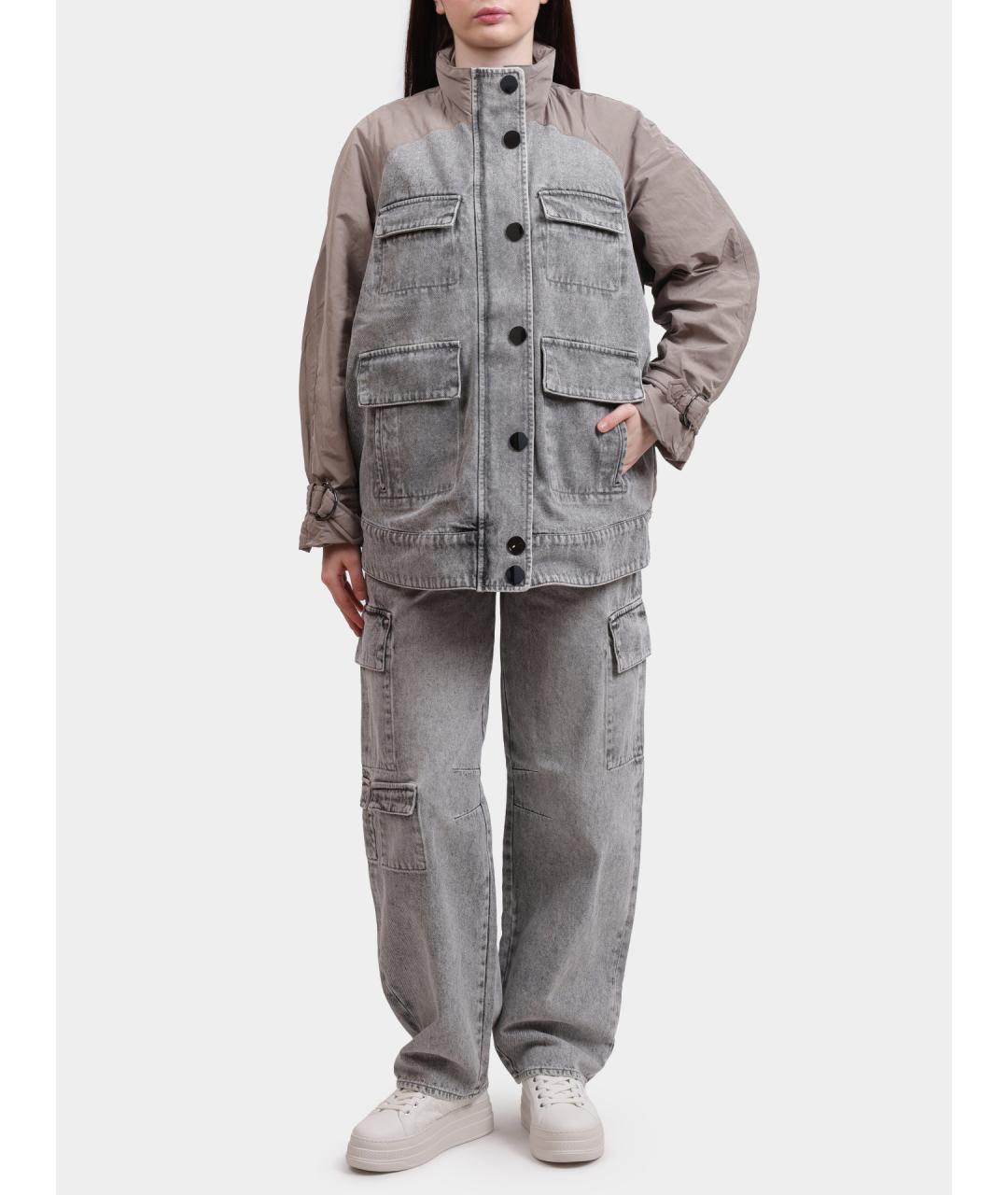 ARMANI EXCHANGE Серая куртка, фото 2