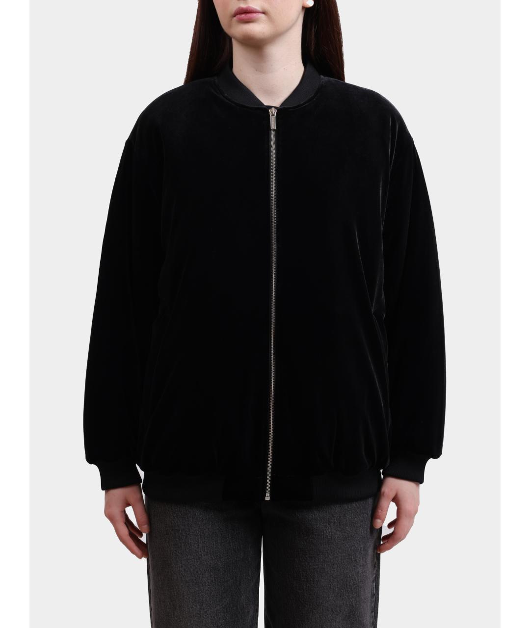 ARMANI EXCHANGE Черная бархатная куртка, фото 5