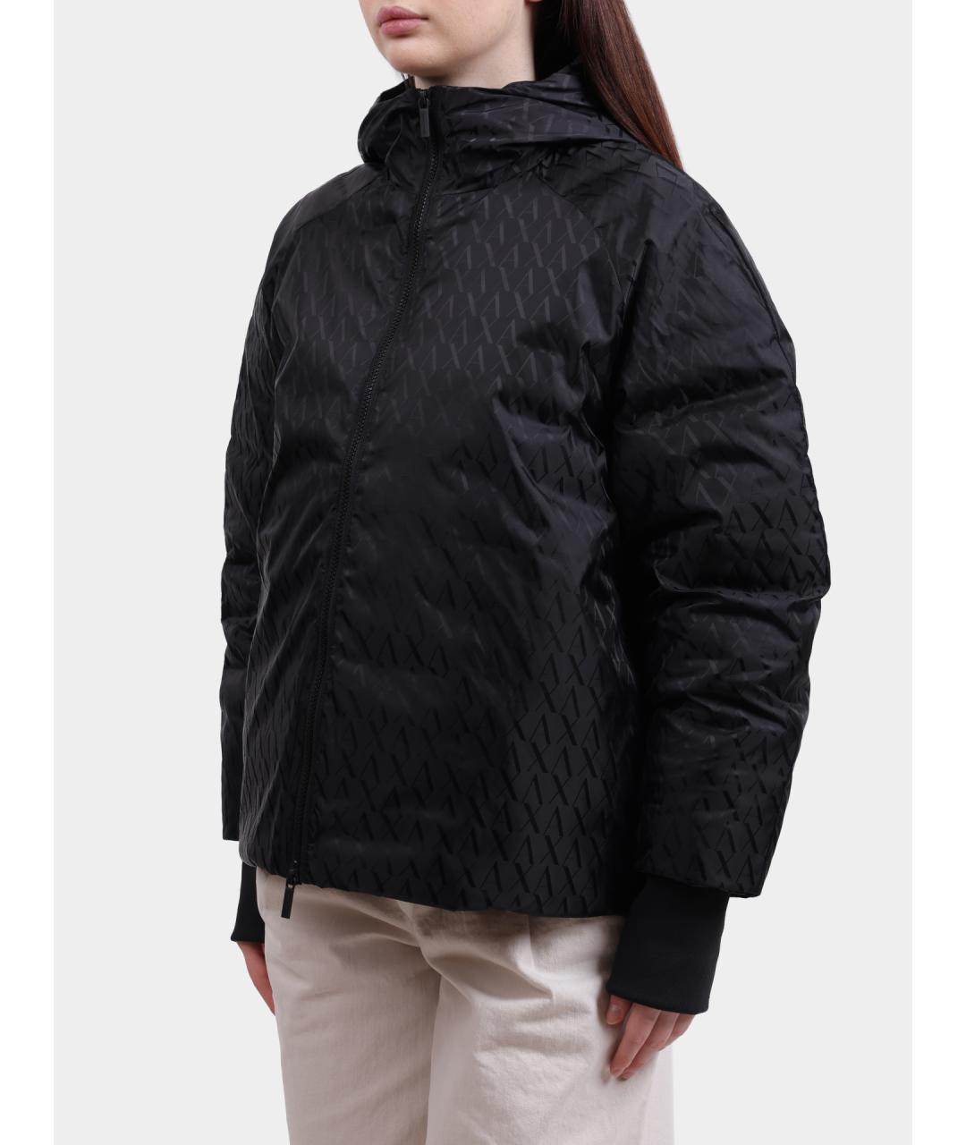 ARMANI EXCHANGE Черная полиамидовая куртка, фото 5