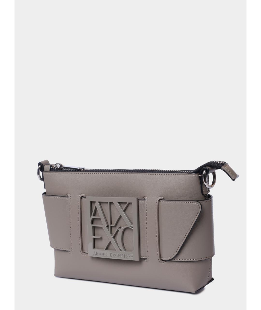 ARMANI EXCHANGE Бежевая сумка через плечо, фото 2