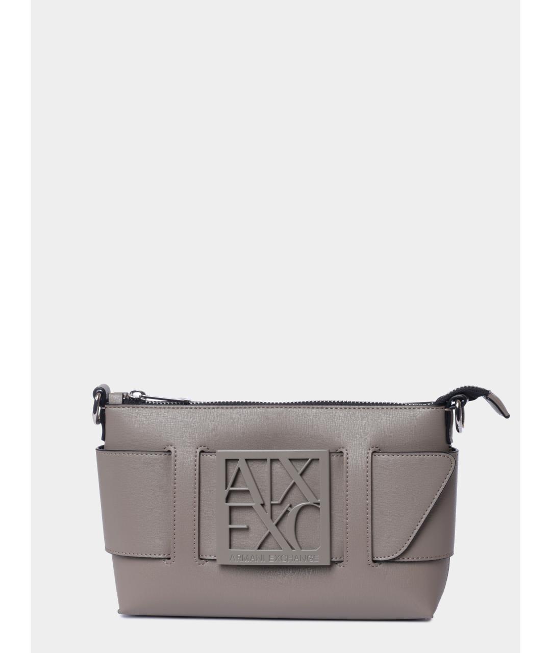 ARMANI EXCHANGE Бежевая сумка через плечо, фото 6