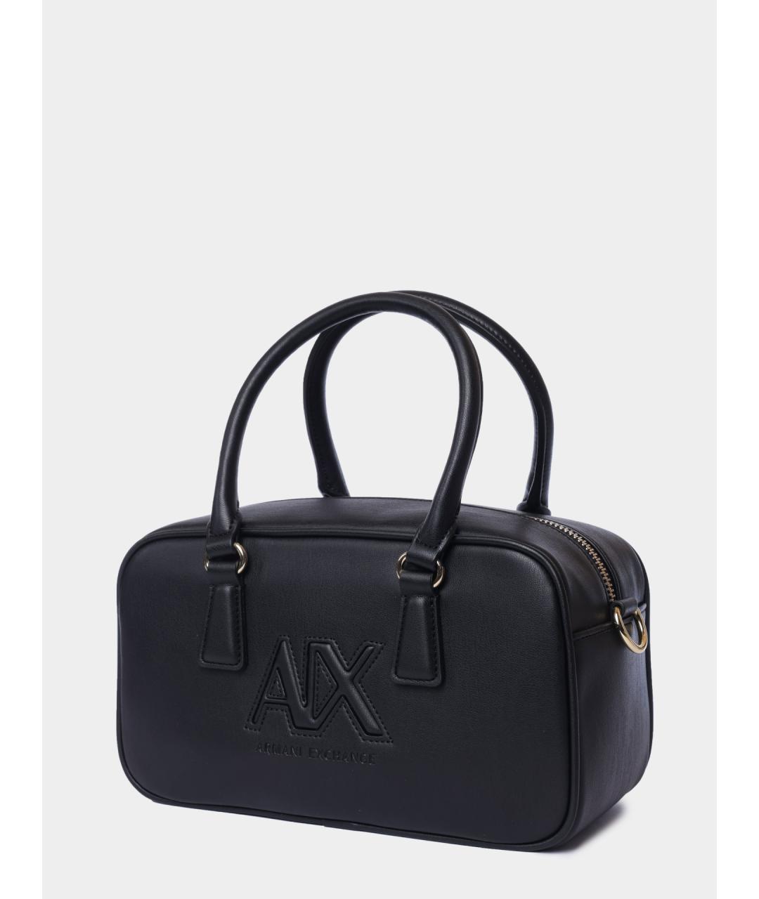 ARMANI EXCHANGE Черная сумка тоут, фото 2