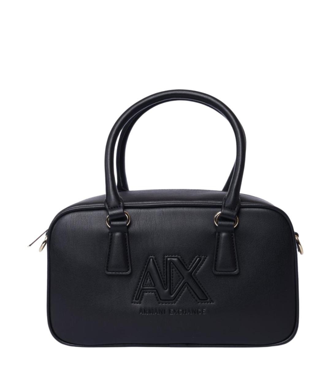 ARMANI EXCHANGE Черная сумка тоут, фото 1