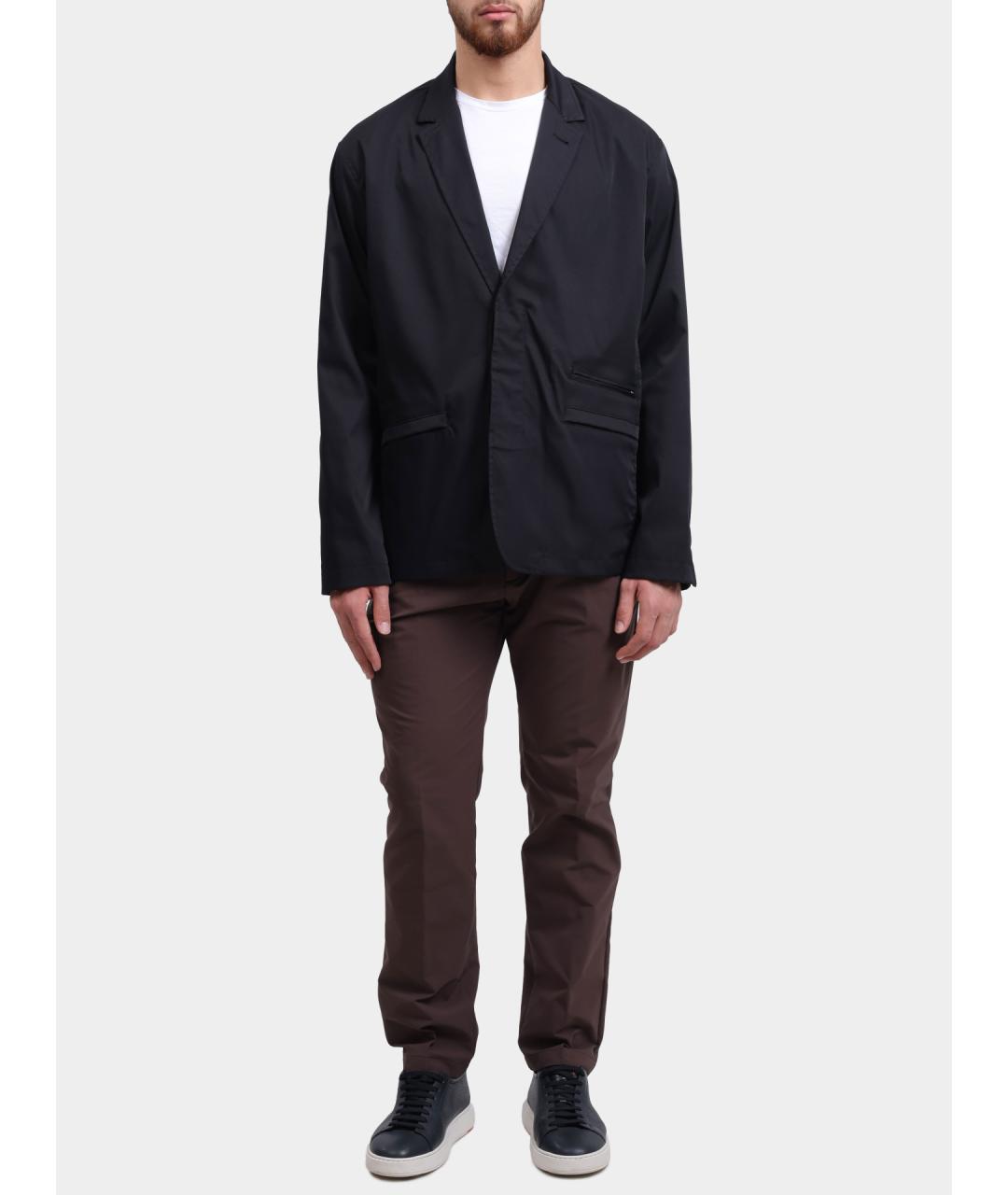 HERNO Черный пиджак, фото 2