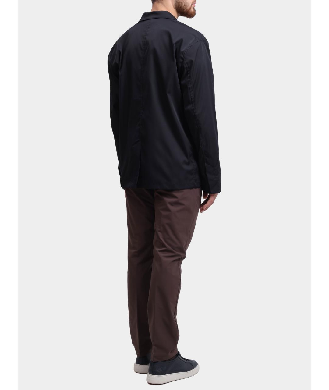 HERNO Черный пиджак, фото 4