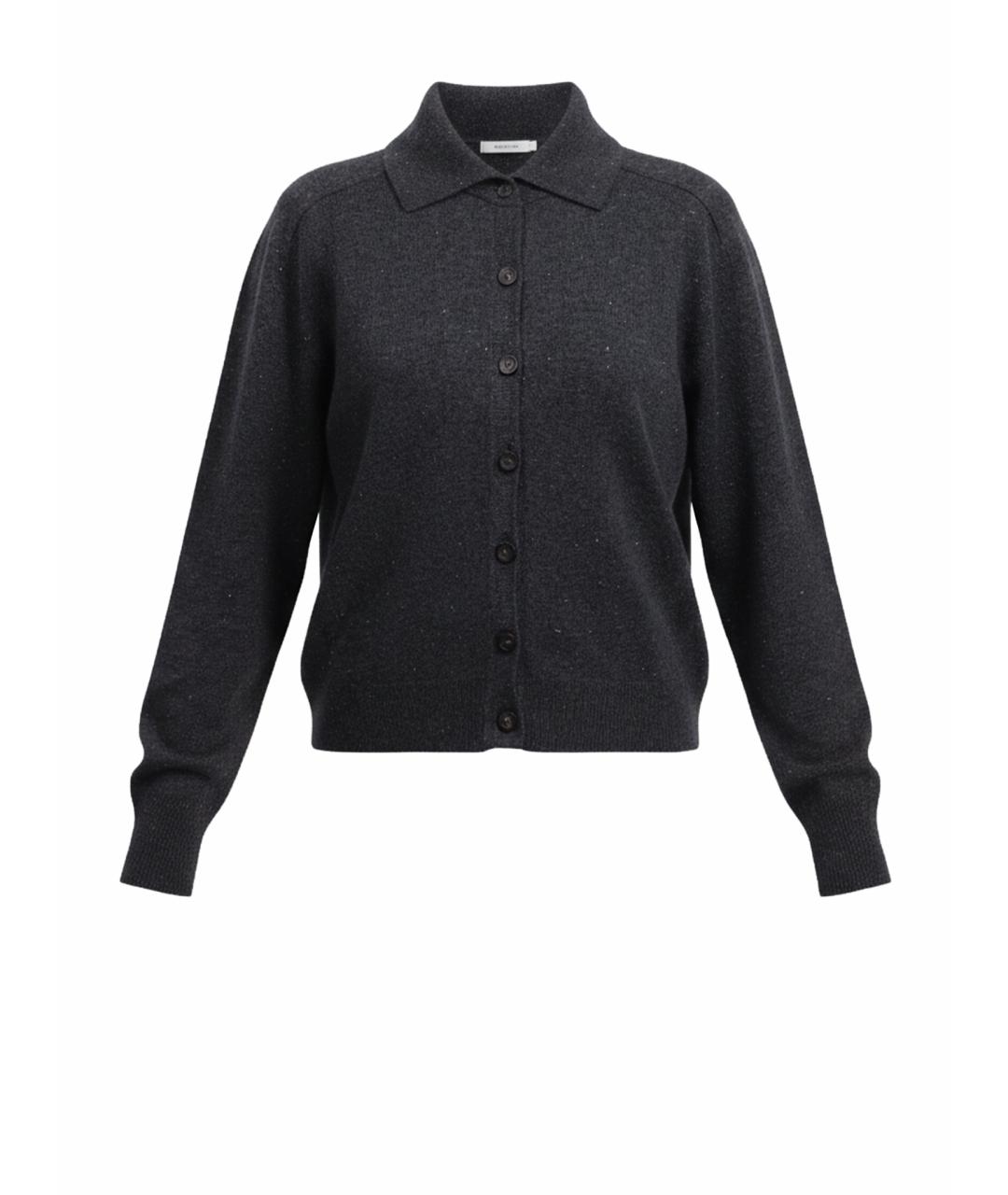 PESERICO Серый шерстяной кардиган, фото 1