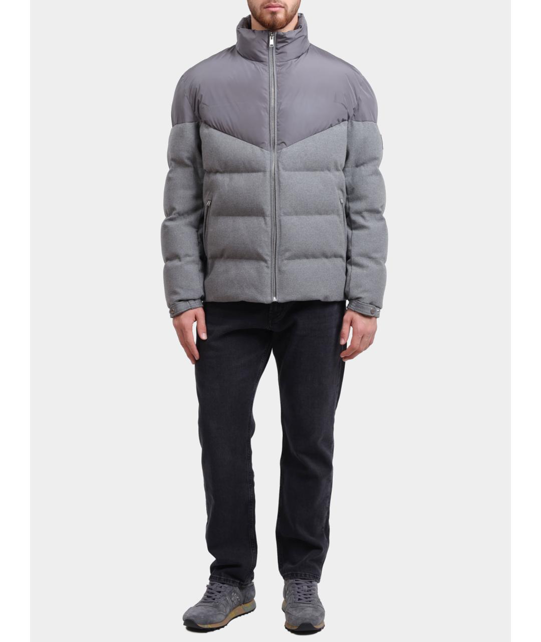 HUGO BOSS Серая куртка, фото 2