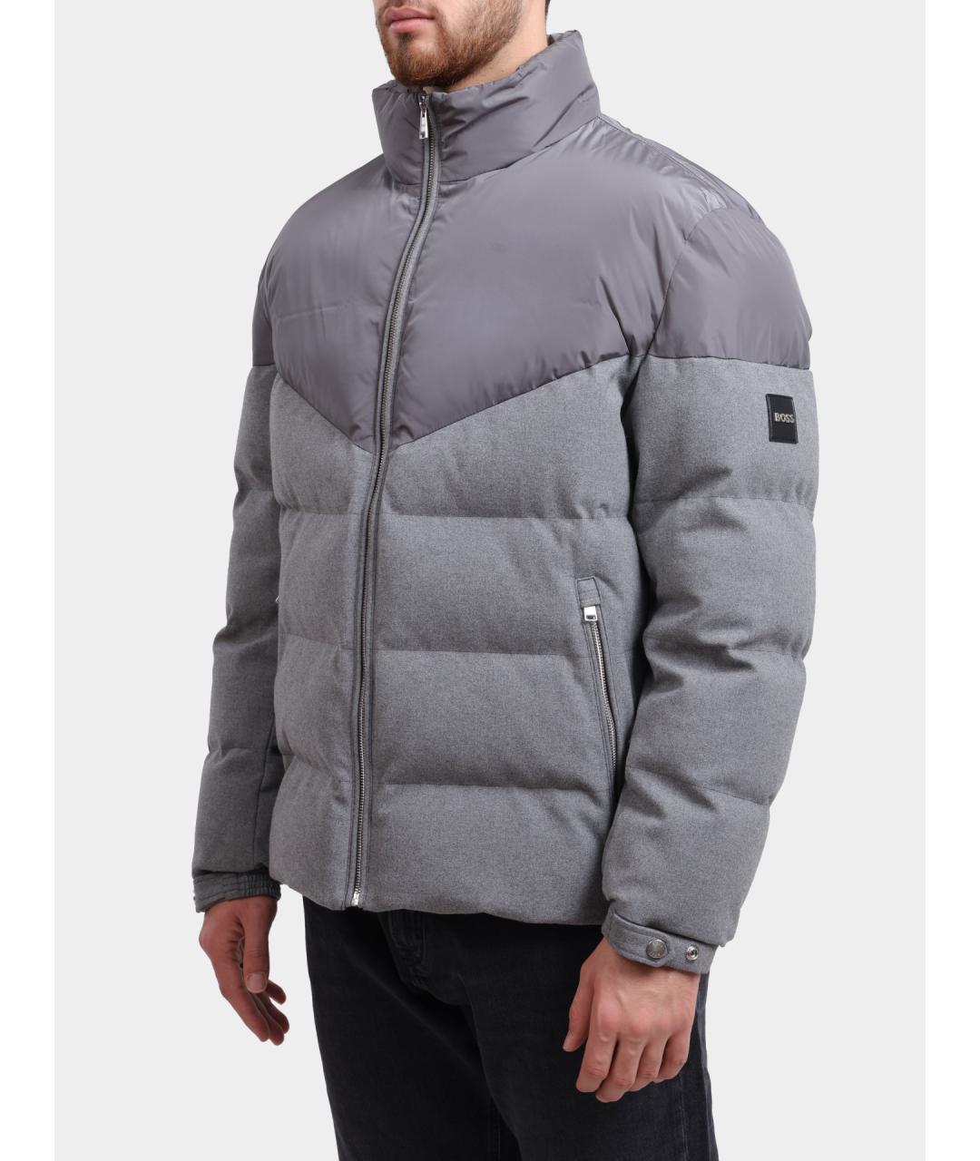 HUGO BOSS Серая куртка, фото 3