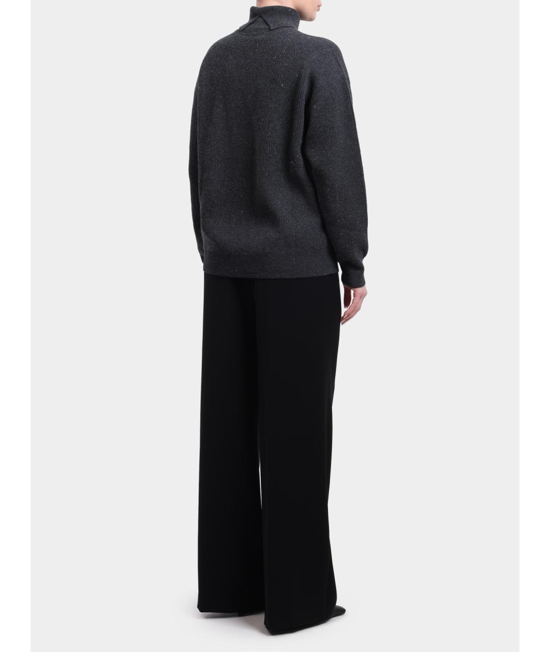 PESERICO Черный джемпер / свитер, фото 4