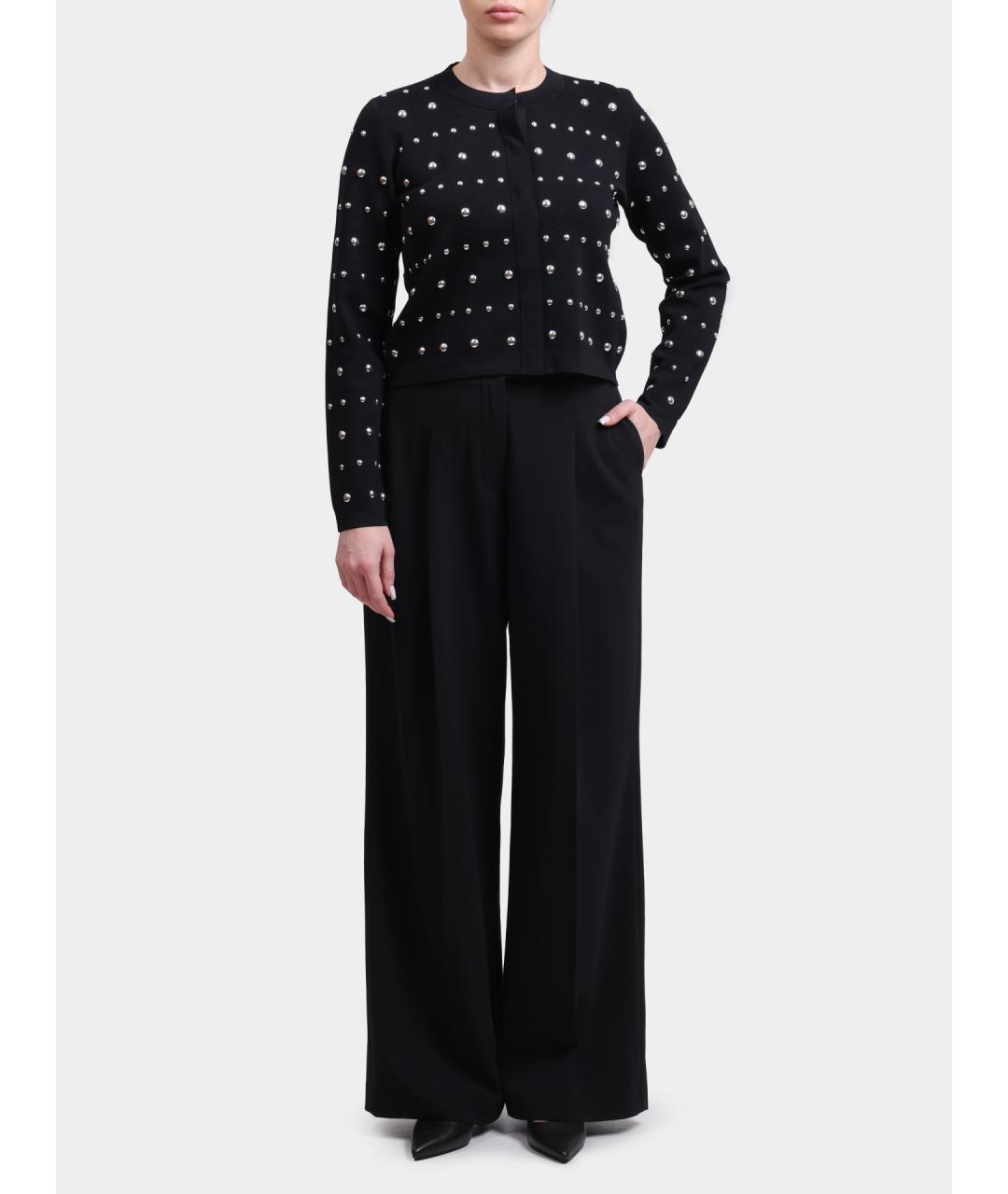 LIU JO Черный вискозный кардиган, фото 2