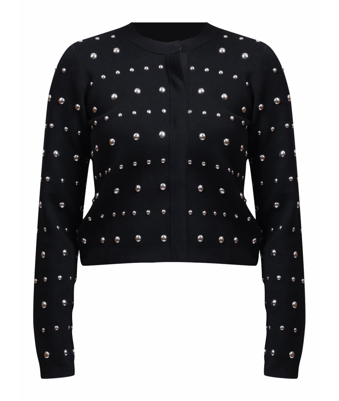 LIU JO Черный вискозный кардиган, фото 1