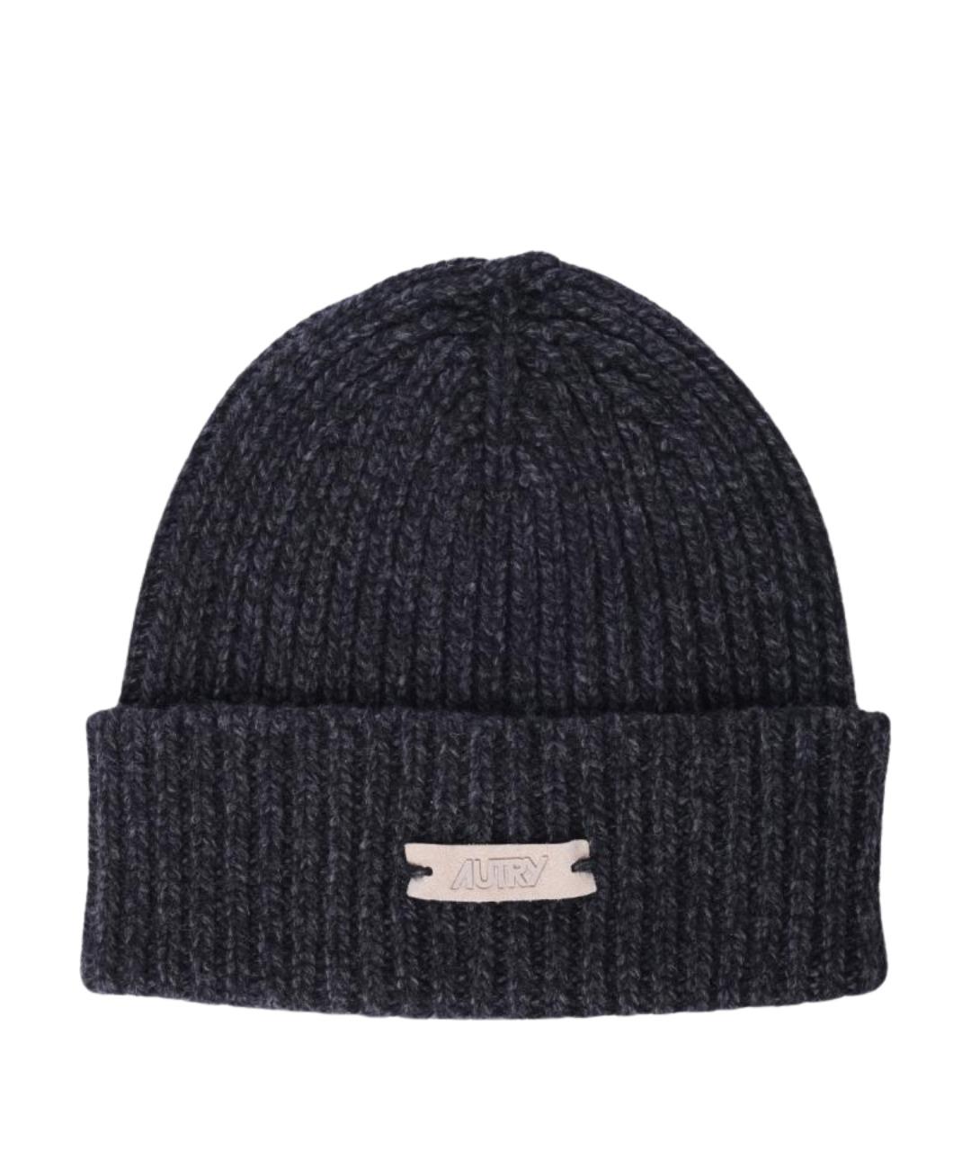 AUTRY Серая шерстяная шапка, фото 1