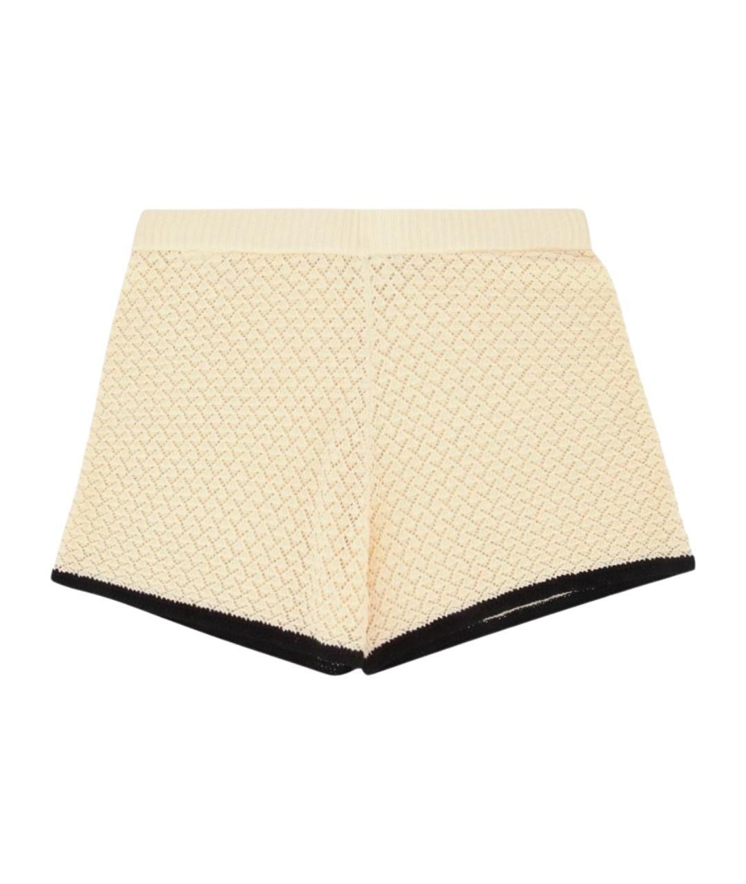 THE GARMENT Бежевые хлопковые шорты, фото 1