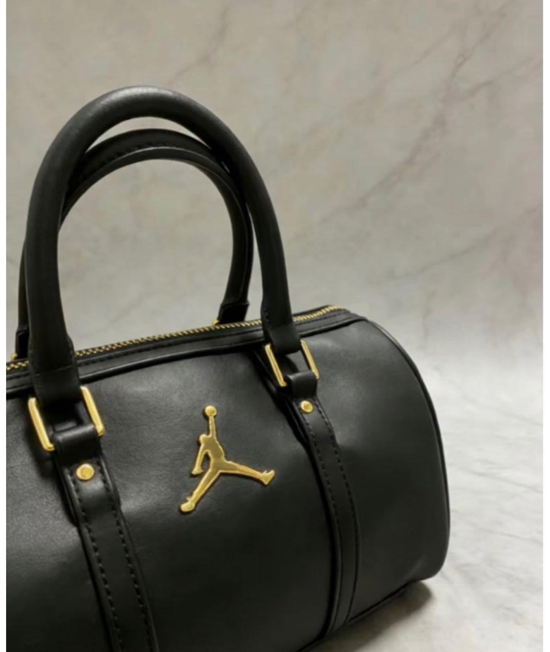 JORDAN Черная дорожная/спортивная сумка, фото 4