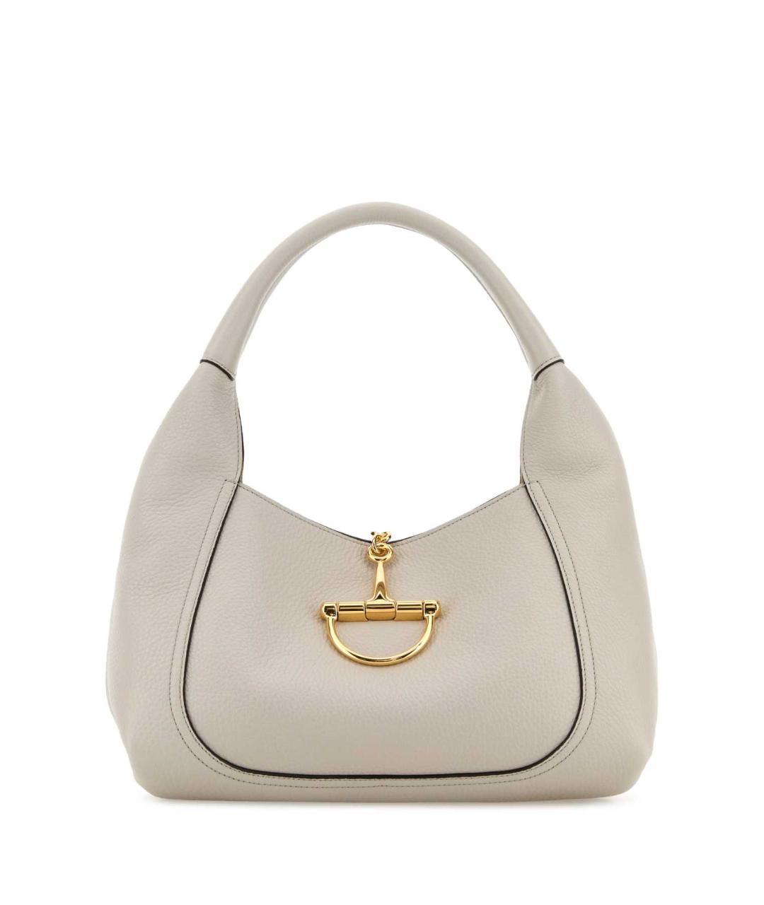 GUCCI Серая кожаная сумка через плечо, фото 1